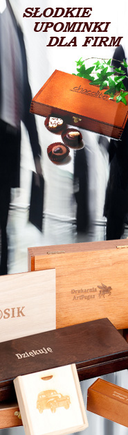 słodkie upominki dla firm